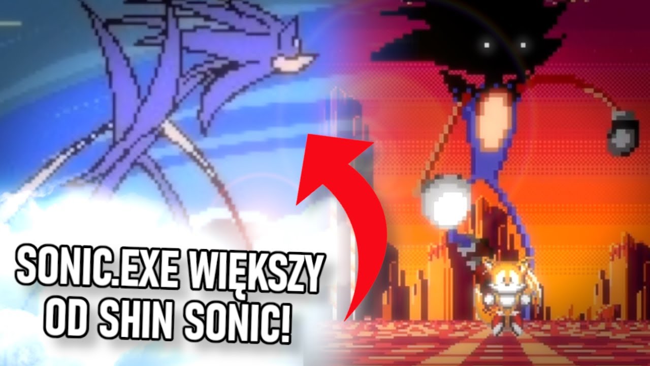 SONIC.EXE WIĘKSZY OD PLANETY😶 (FNF: Sonic.exe CD Beta/Longstrider) #sonicexe