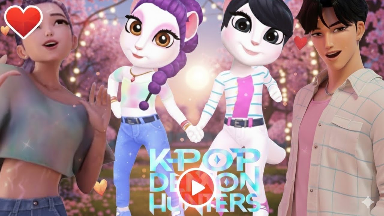 ✨🎤 MY TALKING ANGELA 2 | RUMI 🤍 x JINU 🖤 COSPLAY MAKEOVER 🎤✨