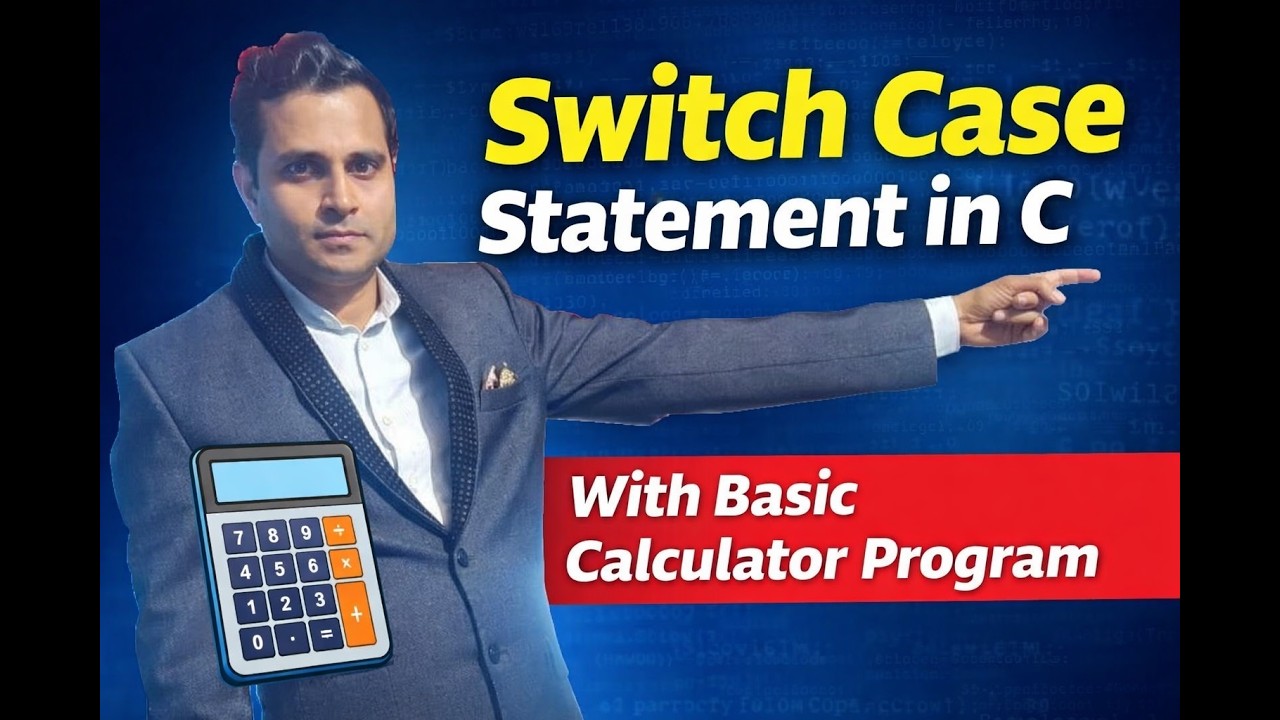 Switch Case Statement in C| for Freshers