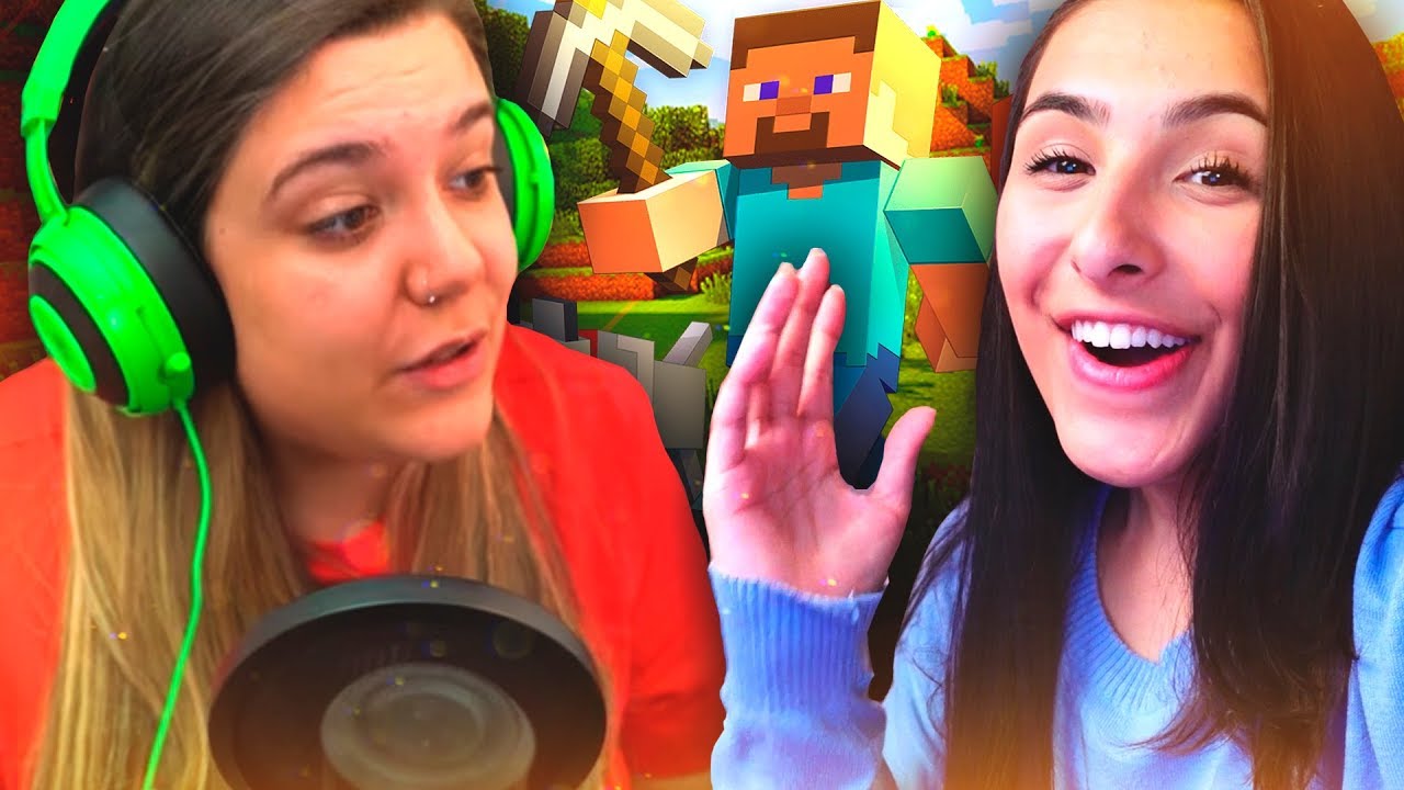 A FORÇA DAS MENINAS NO MINECRAFT! ft. MALENA