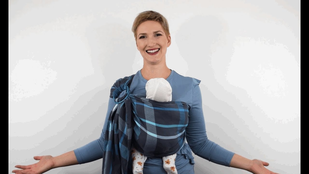 Wiązanie chusty kółkowej (babywearing tutorials: ring sling)