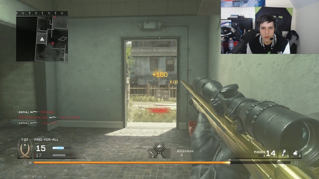 MWR FFA GOLDEN SNIPING!