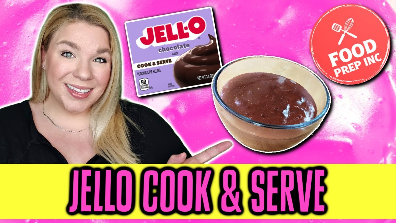 How To Make Jello Cook & Serve Pudding Chocolate
