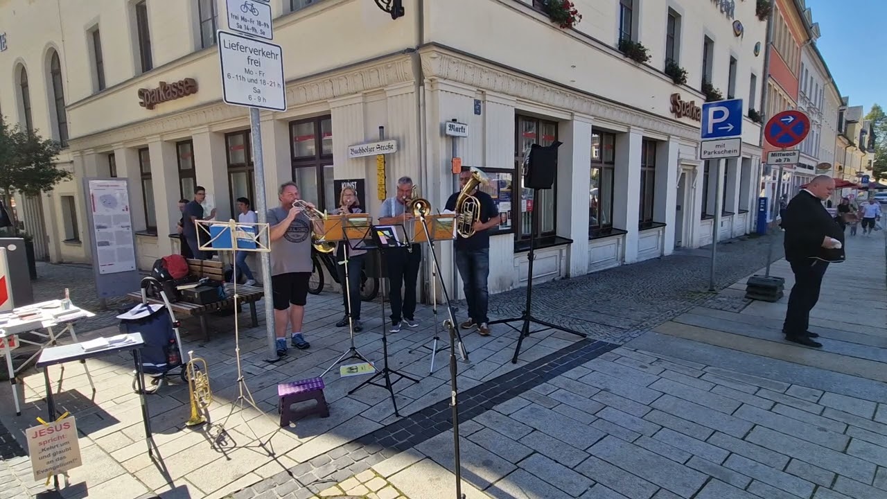 Strassenevangelisation Annaberg Buchholz 15.09.2023