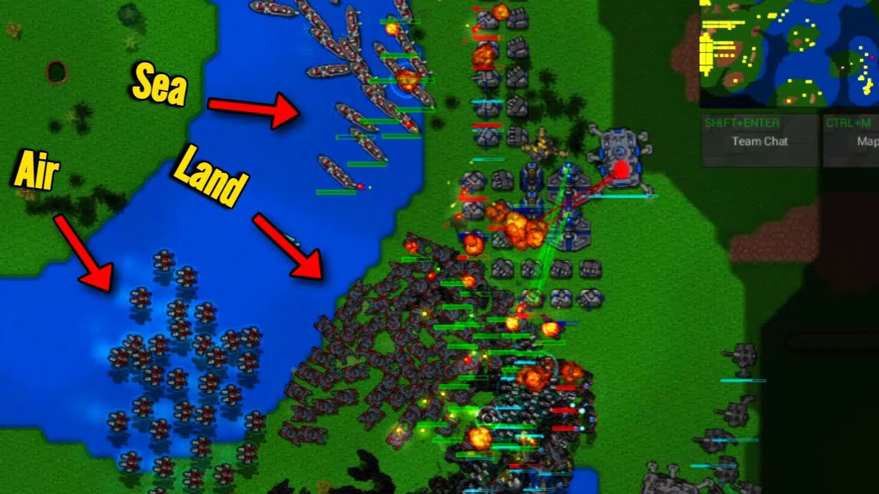 Is Combining Forces Overpowered in Rusted Warfare Multiplayer?
