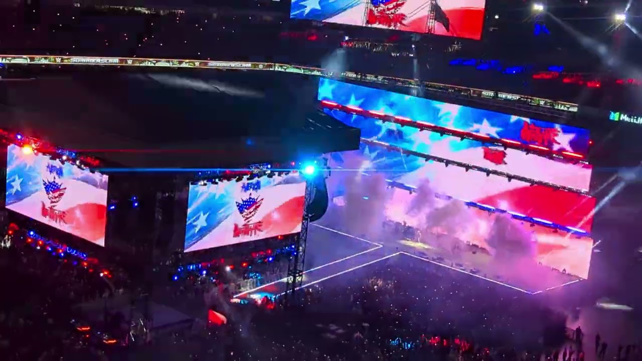 Cody Rhodes entrance at 