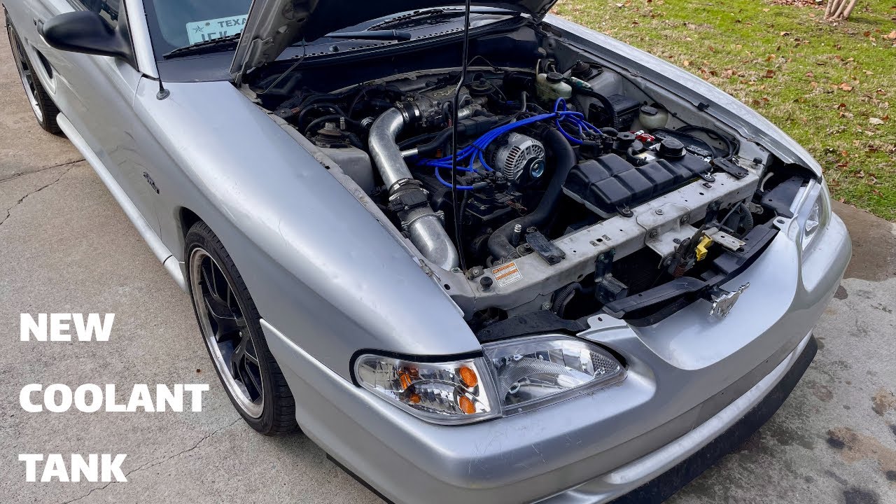 Project Pony Ep:15 Coolant Tank Replacement (1998 Mustang GT)