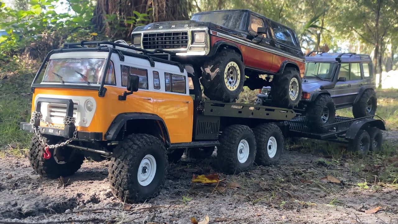 NEW Cross RC JT6 6x6 hauling and towing, 4x4 extreme off-road ​⁠@CottonsRCVillageandAdventure