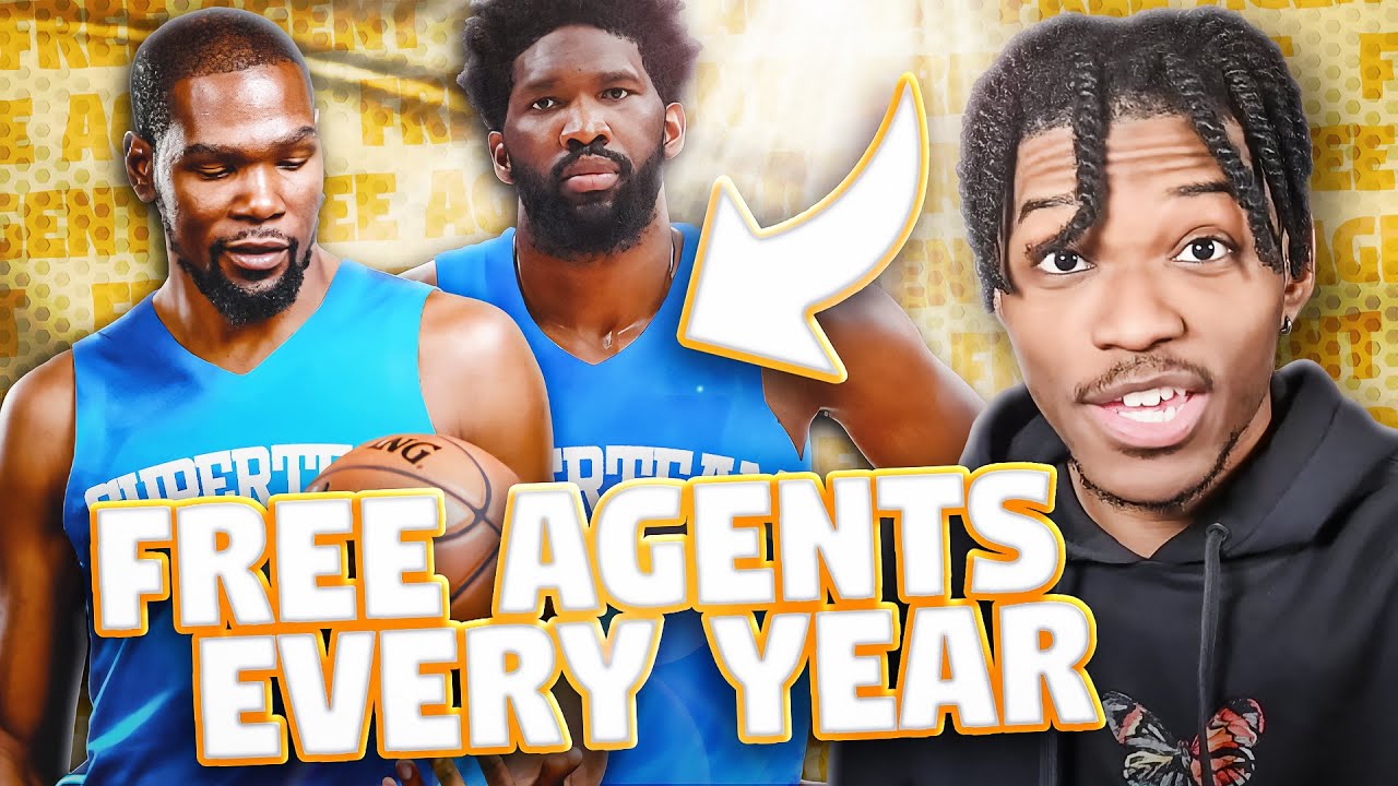 What If ALL Players Were Free Agents Every SEASON in NBA 2K22?