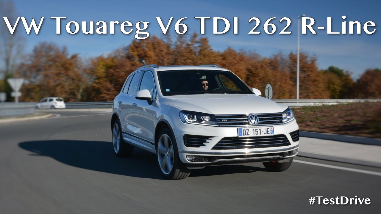 L' Essai du Volkswagen Touareg V6 TDI 262 R-Line