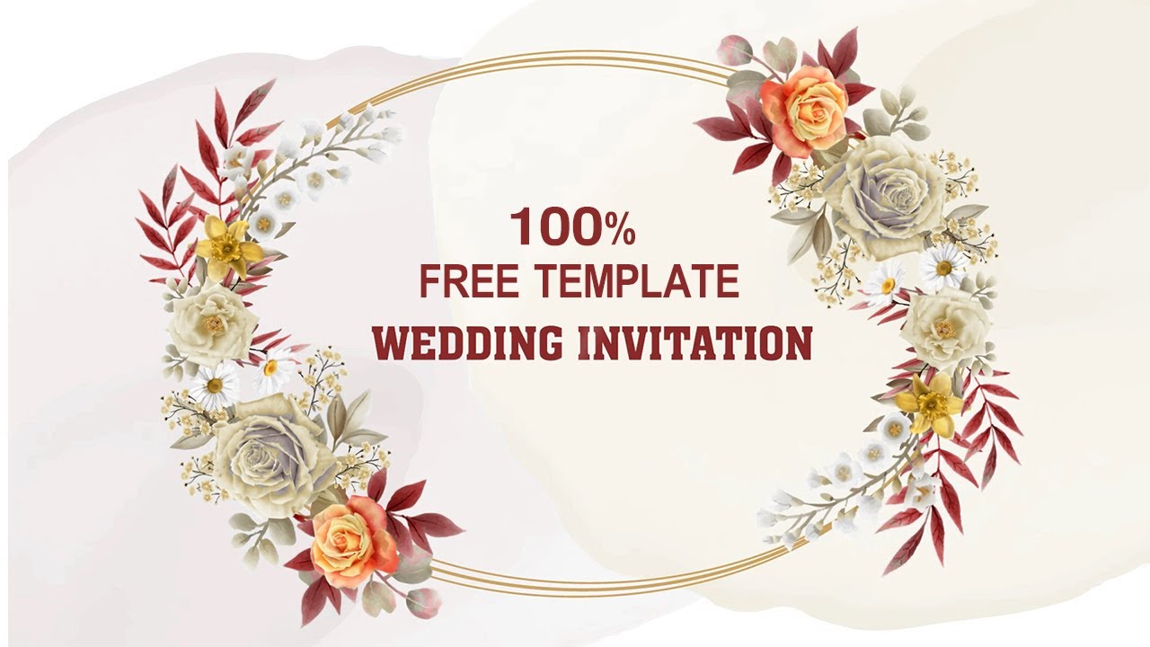 Latest Wedding Invitation Video Without Text | Free Green Screen Template 2022 | Link In Description