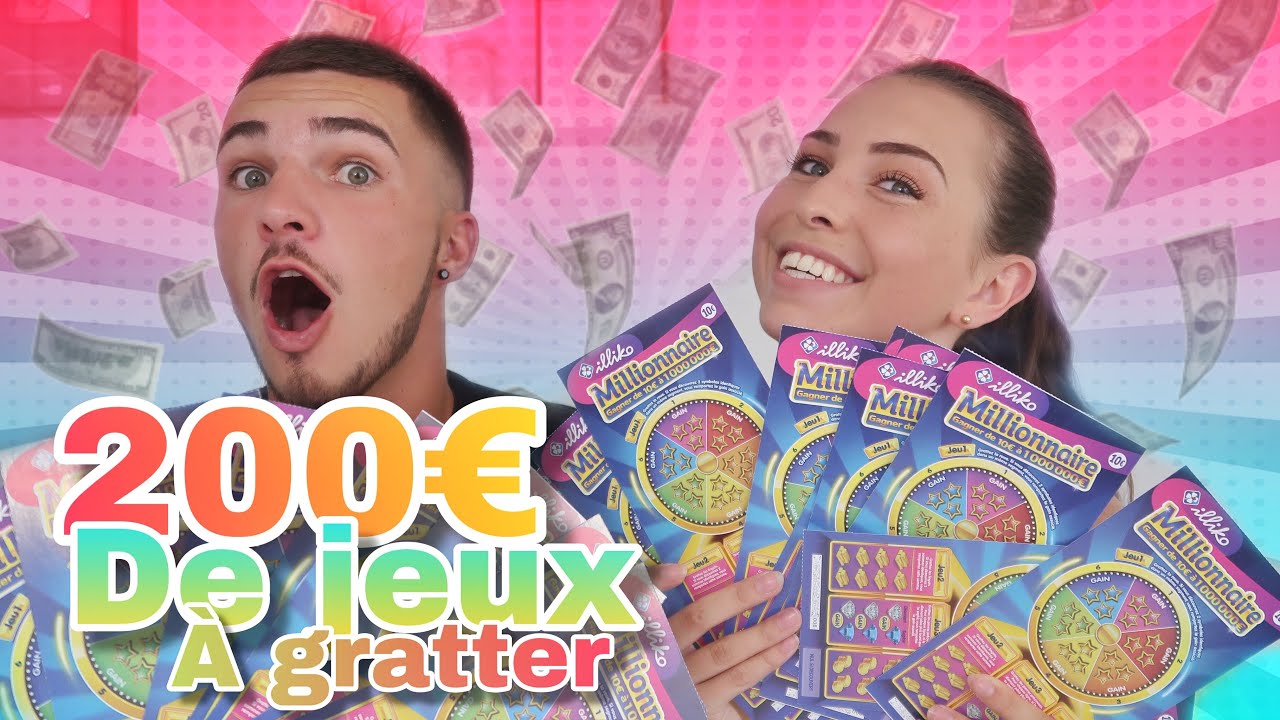 200€ DE JEUX À GRATTER
