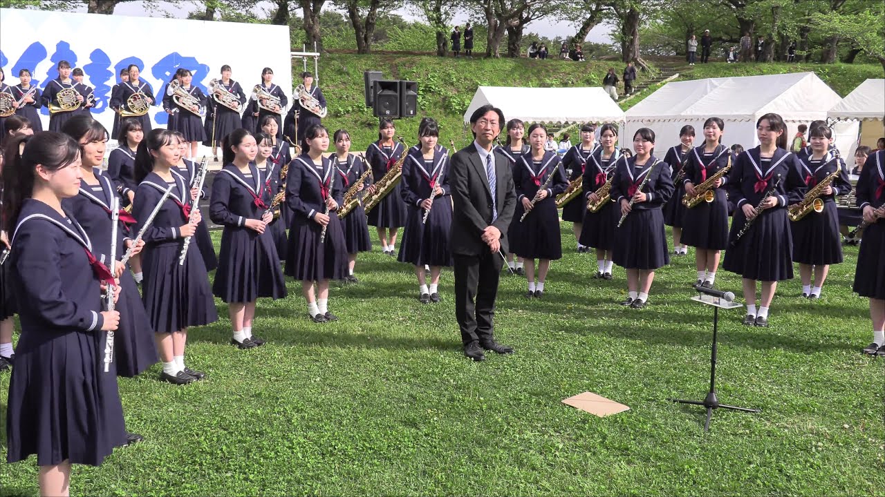 ⑪遺愛女子高等学校　　第56回 箱館五稜郭祭「野外吹奏楽コンサート」（2025.5.18）