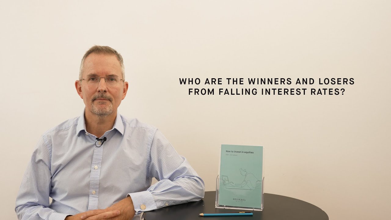 Who are the winners and losers from falling interest rates?