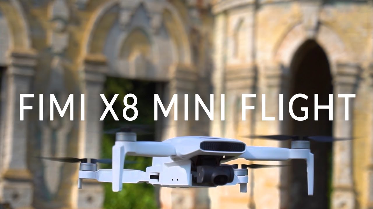 Fimi X8 Mini Flies Over Hidden Manor Ruins | 4K Drone Footage