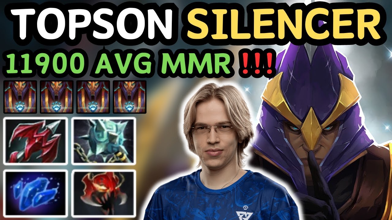 🔥 TOPSON SILENCER Midlane Highlights 7.37c 🔥 Silencer Gameplay Midlane From GOATSON - Dota 2