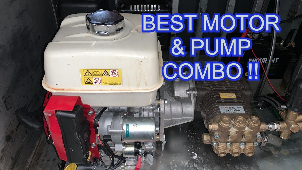 BEST PRESSURE WASHER MOTOR & PUMP COMBO FOR YOUR MONEY $$$$$$