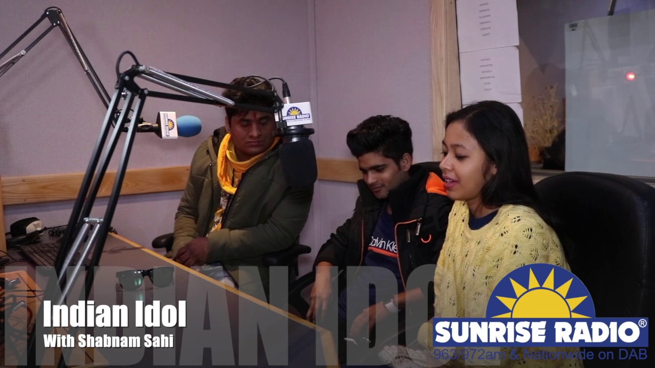 Indian Idol 2018 winner Salman Ali, Neelanjana Ray & Nitin Kumar Drop into the Sunrise Studio