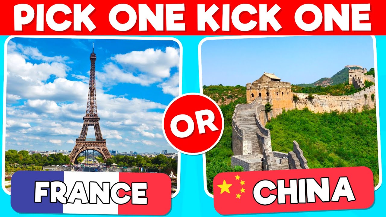 Pick One Kick One! 🚩 | Country Edition 🗺️