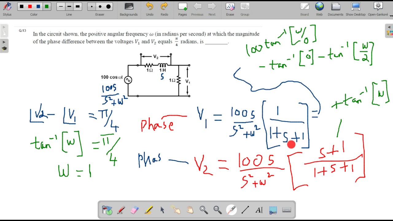 GATE 2017 ECE MORNING PAPER - NETWORKS QUESTION SOLUTION (1 Mark)
