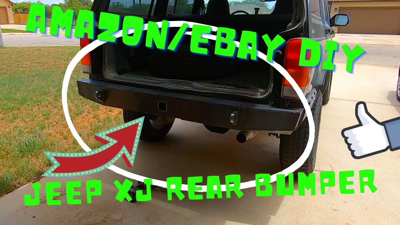 Amazon/Ebay DIY Rear Bumper Kit for Jeep XJ