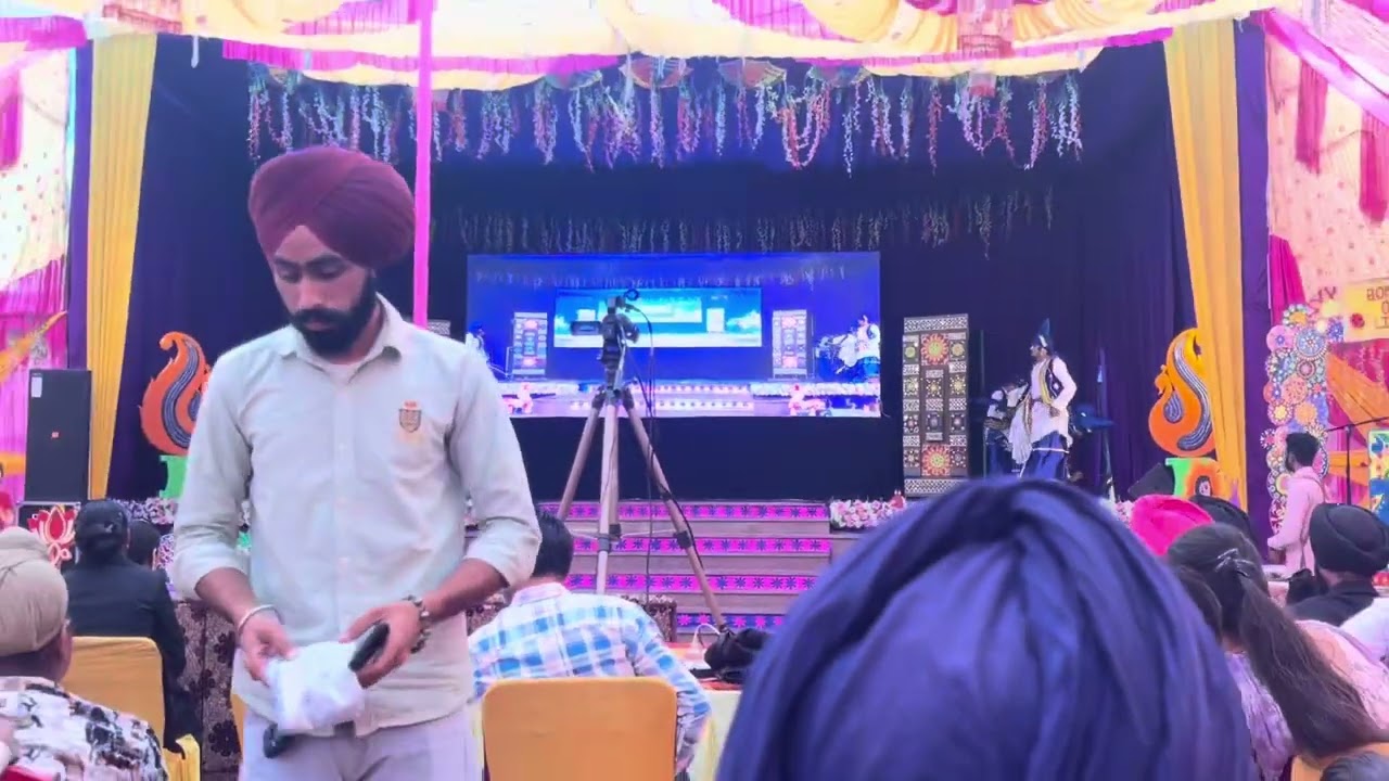 Guru amardas  sen sec school goindwal annual function bhangra 🚀