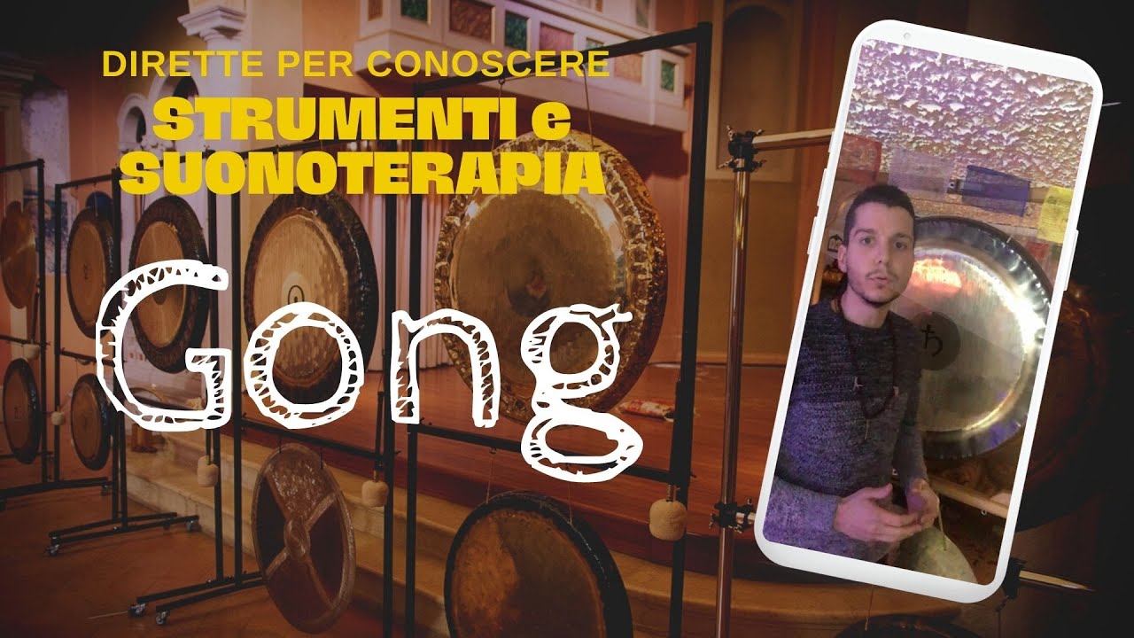 Gong - Strumenti e Suonoterapia | con Filippo Pigaiani