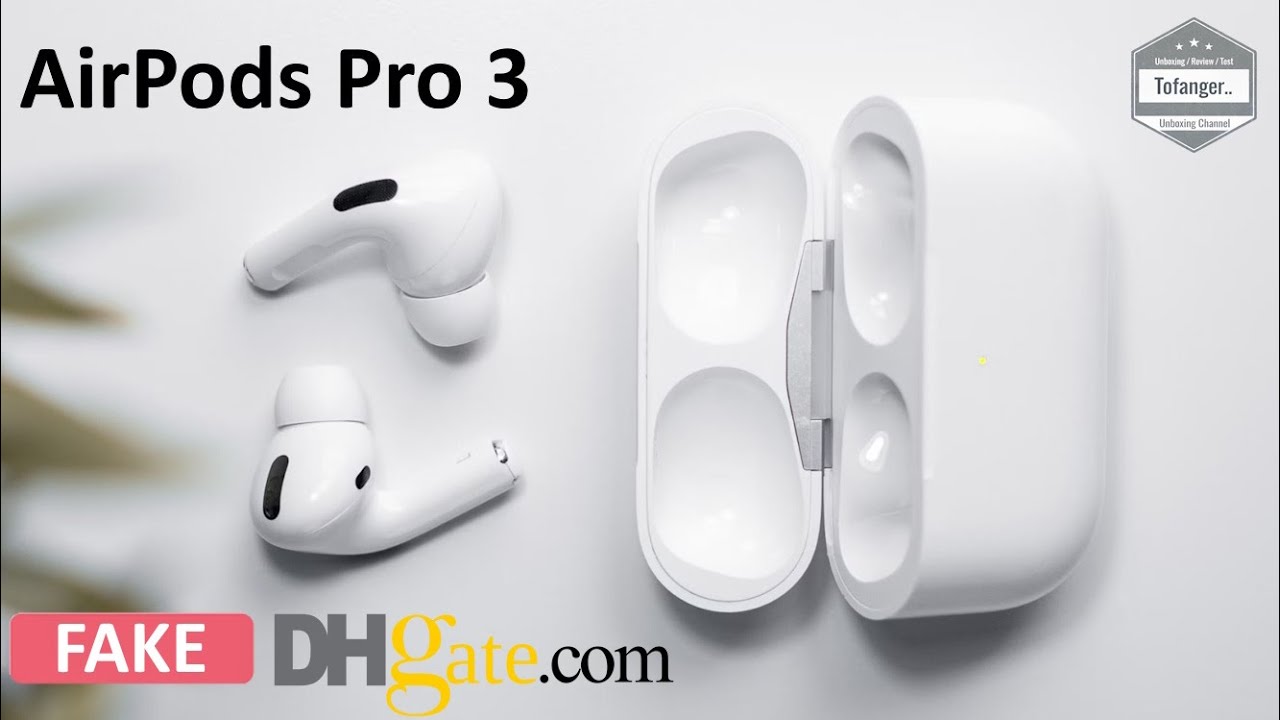 Стоит ли покупать поддельные AirPods Pro 3 с DHgate? 🎵 Распаковка