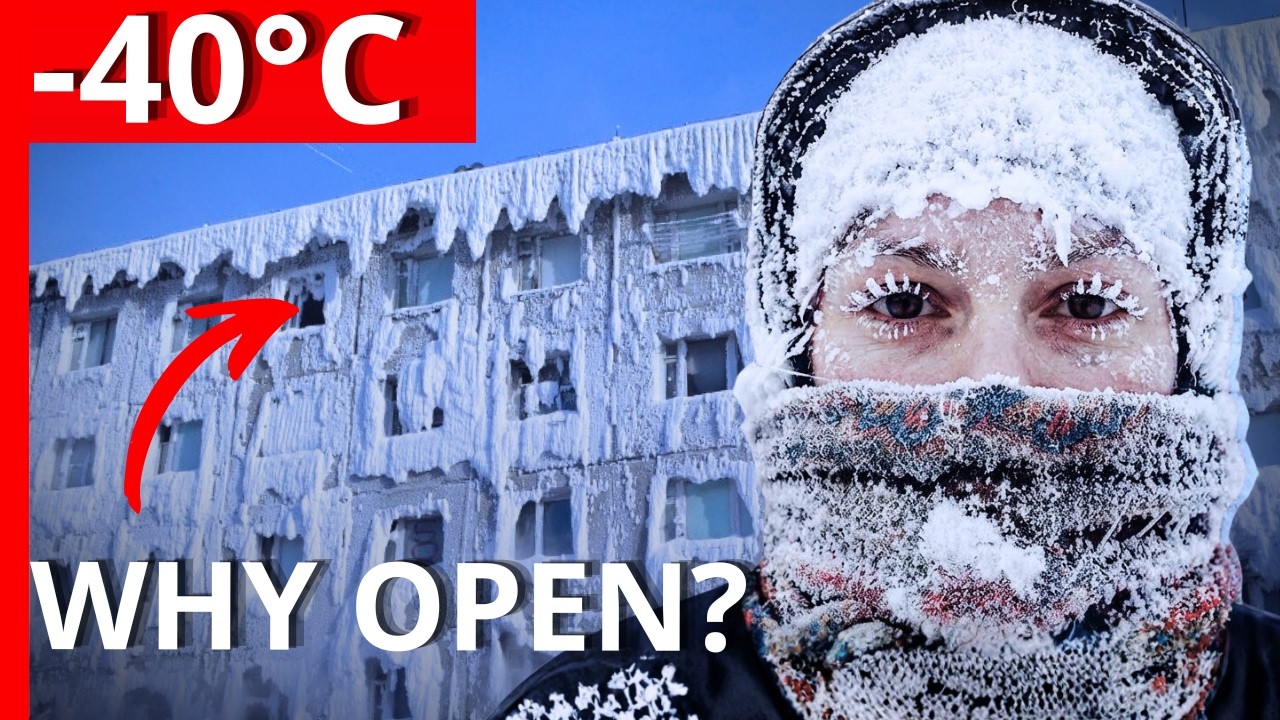 Почему россияне оставляют окна открытыми при температуре -40°C? (-40 °F)