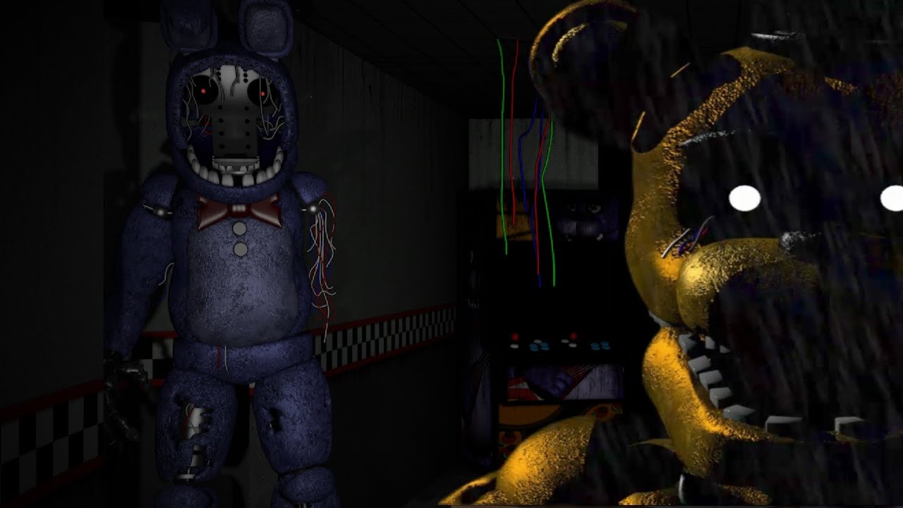 Golden Freddy que haces aquí (five night at Bonnie 2 remake)