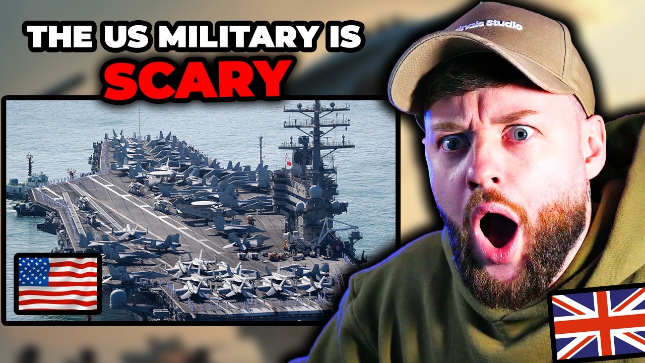 Brit SHOCKED at how STRONG the US Military is in 2024