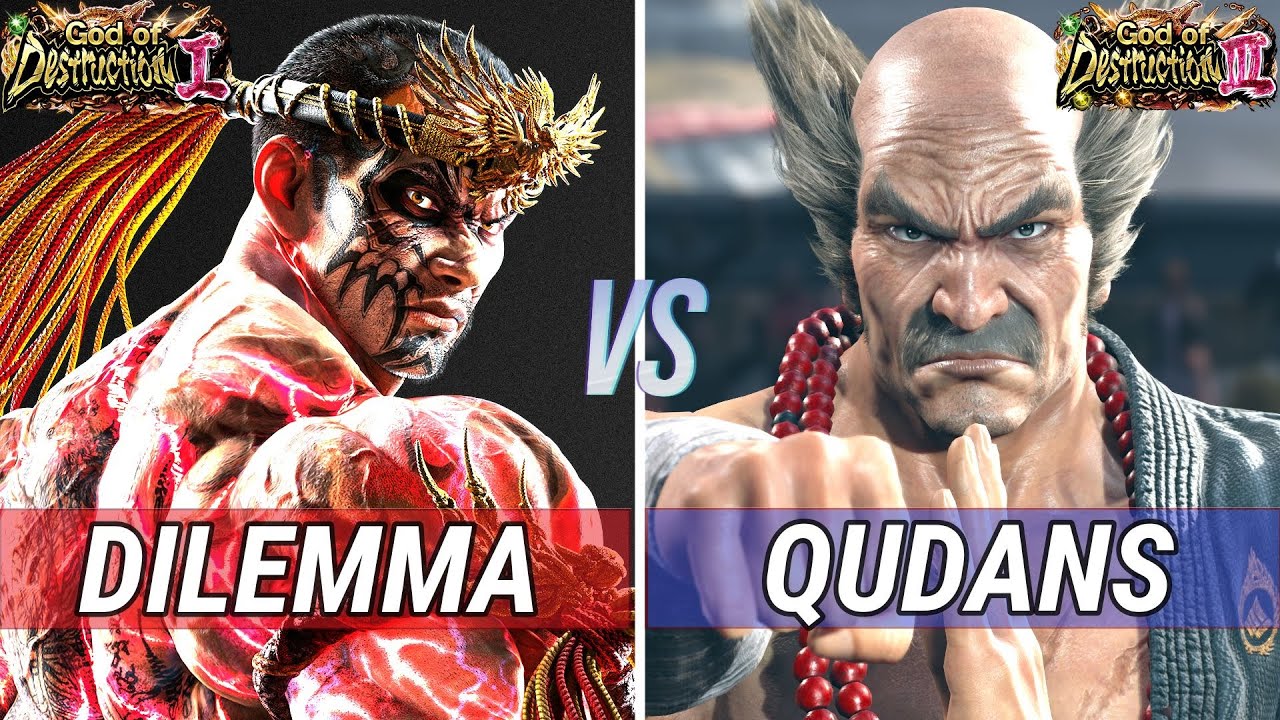 Tekken 8 | Qudans (Heihachi) vs Dilemma (Fahkumram) | High Level Gameplay