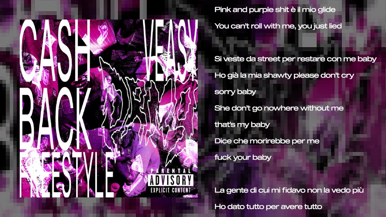 Veasy - CASHBACK FREESTYLE (LYRIC VIDEO)