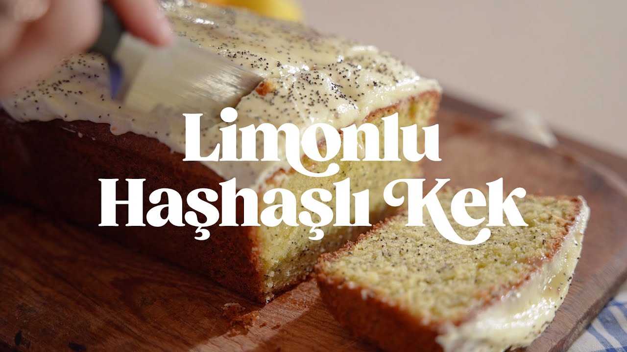 Limonlu Haşhaşlı Kek Tarifi 🍋
