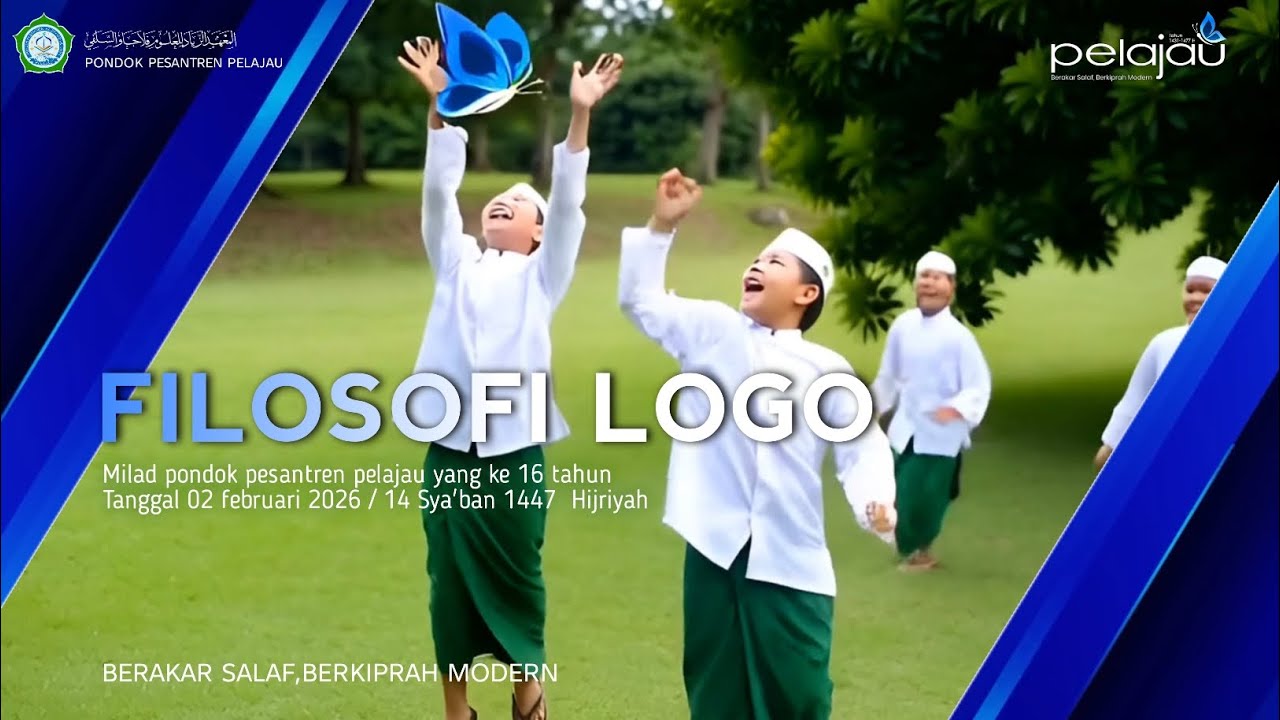 FILOSOFI LOGO MILAD KE 16 PONDOK PESANTREN PELAJAU