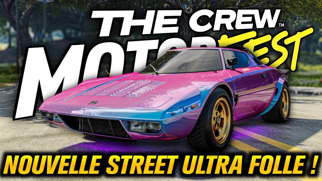 La NOUVELLE  Lancia Stratos est INCROYABLE sur THE CREW MOTORFEST !