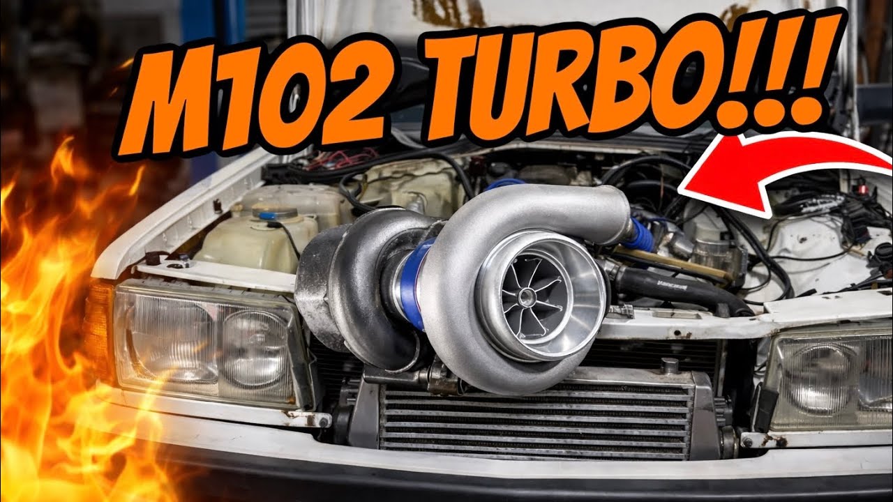 Сборка турбированного двигателя M102 — Белый кит!