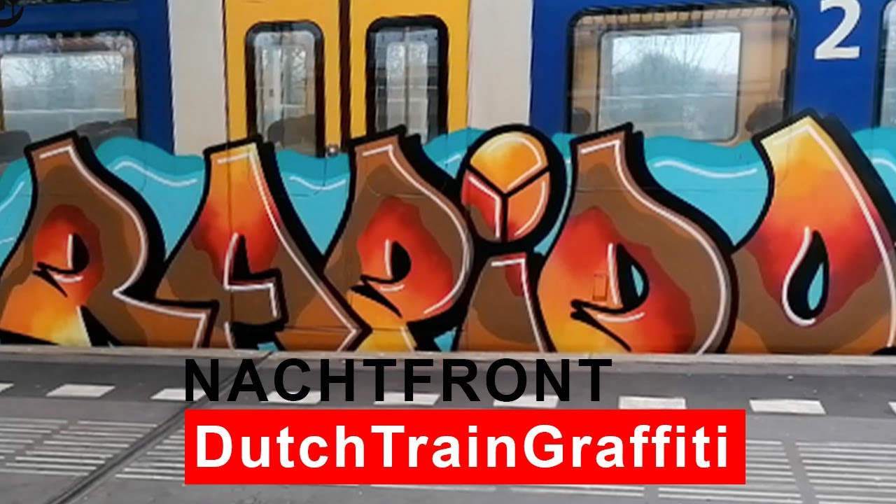 Dutch Graffiti Trainspotting by Nachtfront 3 | 2020 | Graffiti Nederland