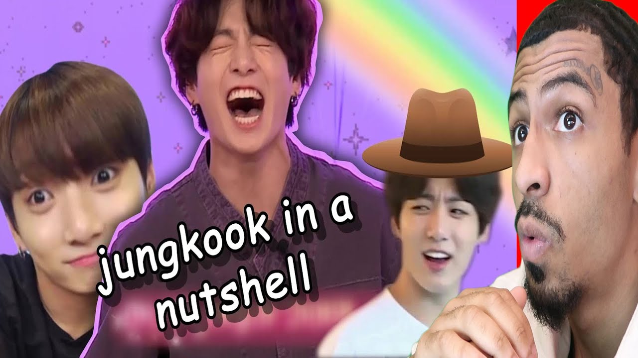 Jungkook in a nutshell reaction