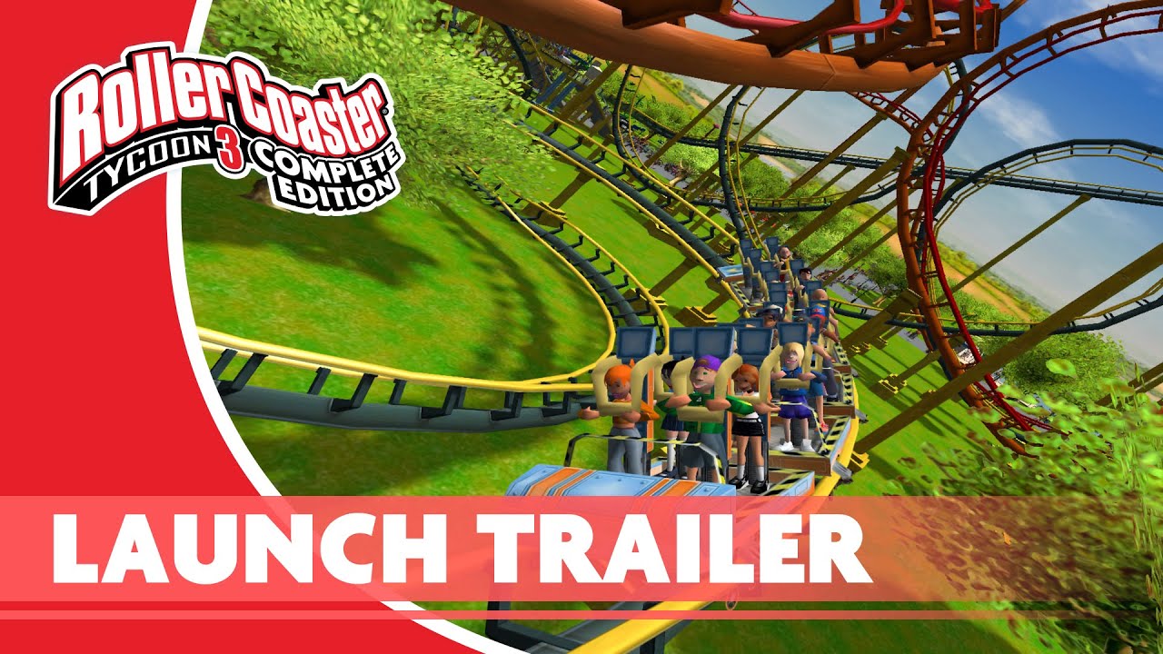 RollerCoaster Tycoon 3: Complete Edition Launch Trailer
