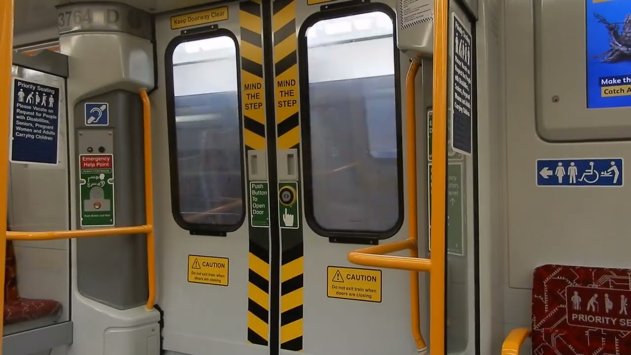 Queensland Rail New Generation Rollingstock (NGR 764): Springfield Central to Richlands (Caboolture)