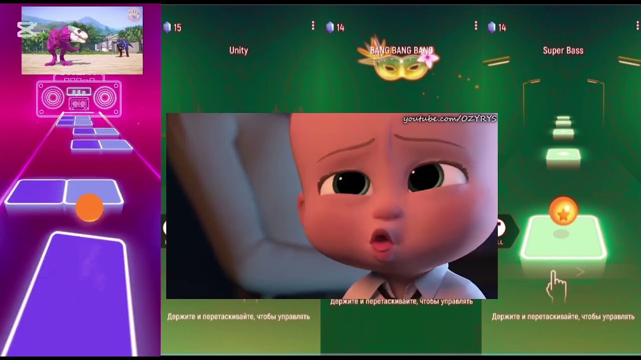 Baby Boss in tile hop beats game coffin dance hop hop game amazing ball hop 