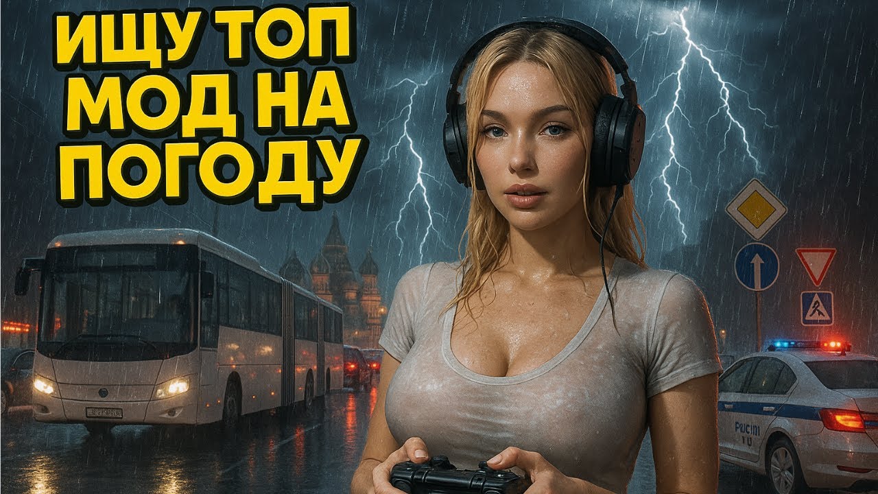 В поиске реалистичного мода на погоду ETS2 🌧 #ets2  #етс2 #eurotrucksimulator2