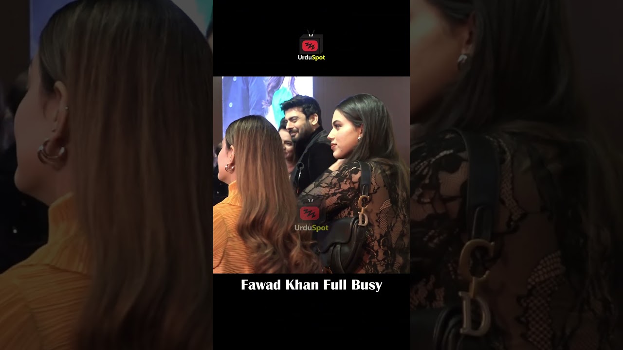 Sarsarahat viral girl Alina Amir ki Fawad Khan kay sath selfie lenay ki koshish #fawadkhan #neelofar