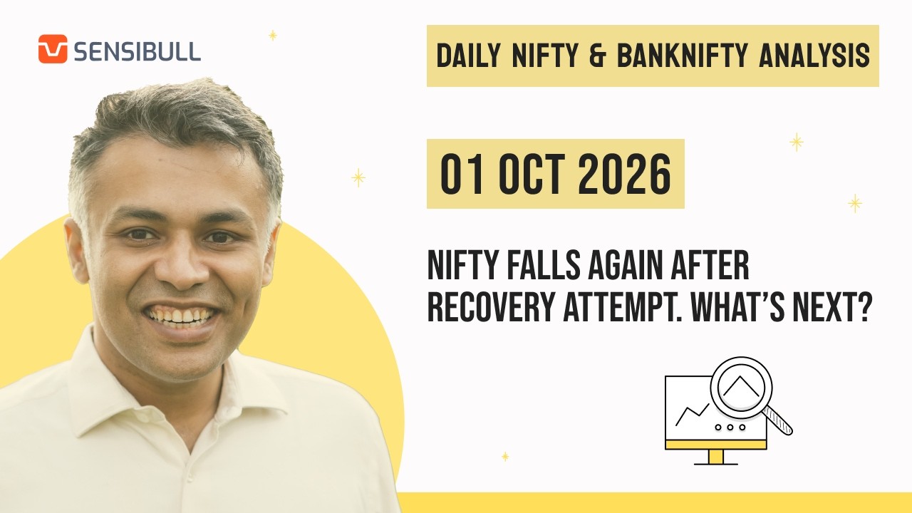 NIFTY & BANK NIFTY Analysis for Tomorrow | Stock Market Outlook | 01 October 2026, Thursday