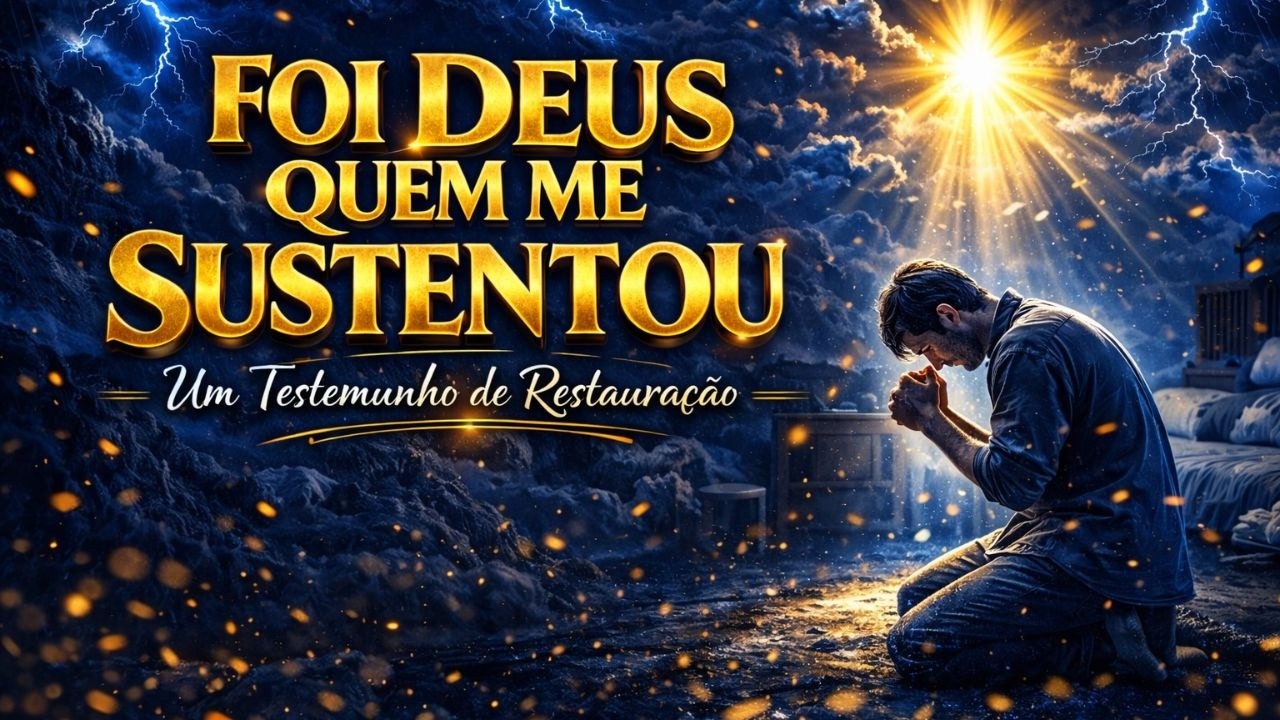 FOI DEU QUEM ME SUSTENTOU - Hinos  louvores evangélicos que fortalecem, paz ao coração, paz de Deus.