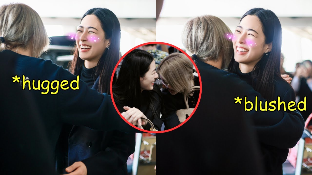 [LingOrm] Lingling blushed after Orm hugged her in front of everyone