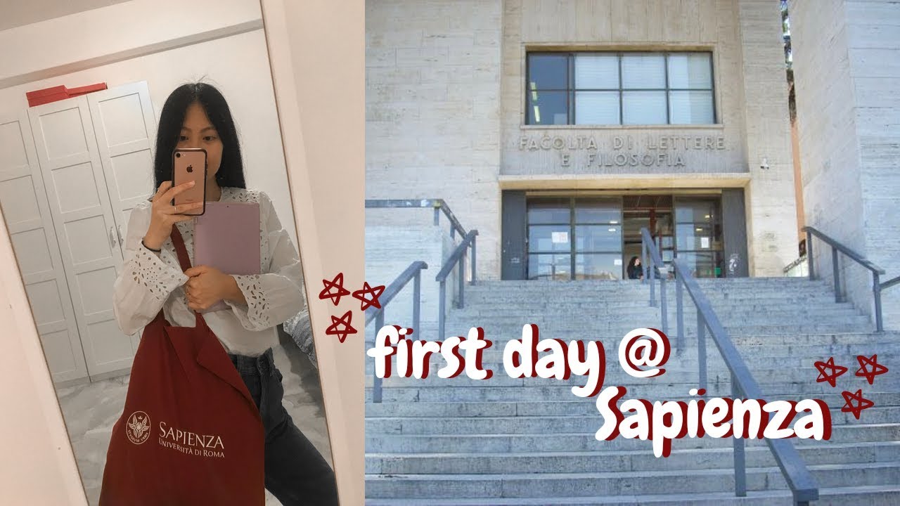 🇮🇹 uni vlog: first day of classes at an italian uni! (i understand nothing) | viola helen