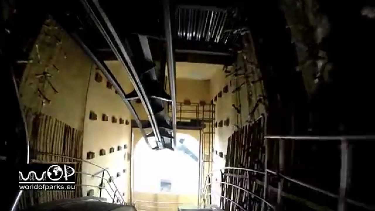 Phantasialand  Black Mamba - OnRide - 1. Reihe - POV HD - B&M Inverted Coaster