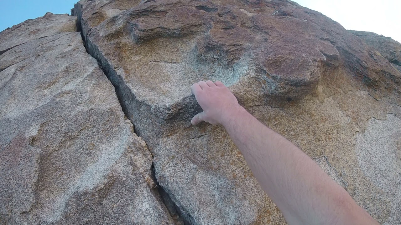 First Person Rock Climbing: 